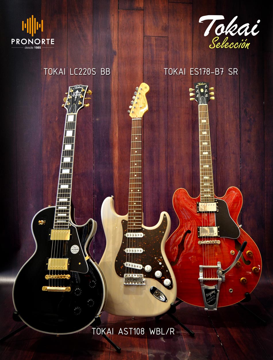 Seleccion Tokai I Guitarras electrica japonesas Les Paul 335