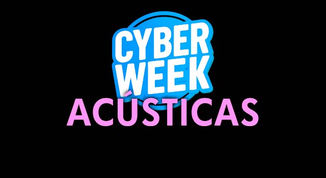 Cyber Week Guitarras Acústicas