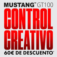 Consigue 60 € de descuento en el Mustang GT100