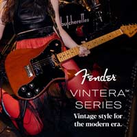 Nuevas Fender Vintera: estilo vintage para la era moderna