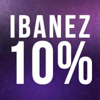 10% de descuento en Ibanez en stock