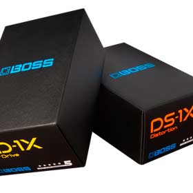 5 años de garantía para todos los pedales compactos Boss
