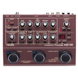 Boss Acoustic Preamp AD-10 - Previo guitarra acústica