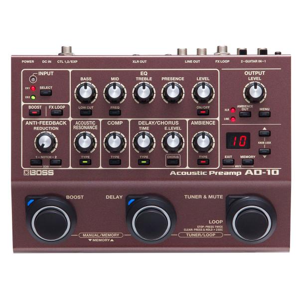 Boss Acoustic Preamp AD-10