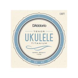 D'Addario EJ87T Ukelele Tenor - Juego cuerdas ukelele tenor
