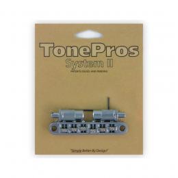 Puente Tune-O-Matic rodillos TonePros TPFR-N Roller Saddles Nickel