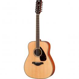Guitarra acústica doce cuerdas Yamaha FG820-12 NT