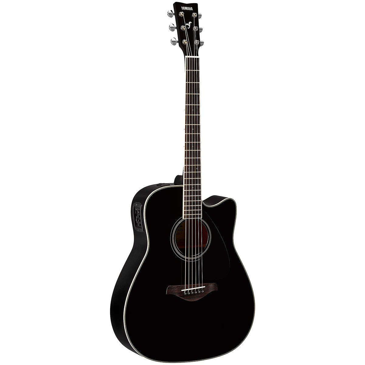 Guitarra acústica electrificada Yamaha FGX820C BL
