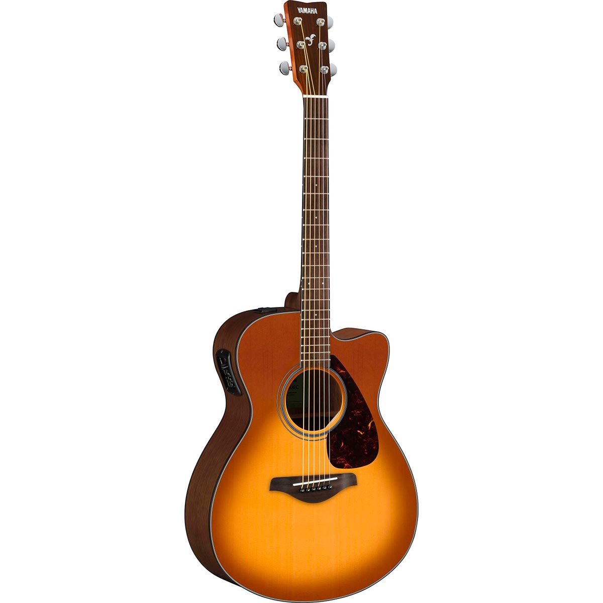 Guitarra acústica electrificada Yamaha FSX800C SDB
