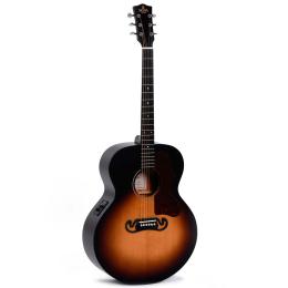 Guitarra acústica electrificada Sigma GJM-SGE
