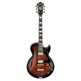 Ibanez AG95QA-DBS - Guitarra eléctrica de jazz