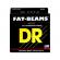 DR Strings FB-45 Fat-Beams - Juego de cuerdas bajo eléctrico