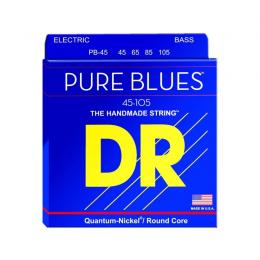 DR Strings PB-45 Pure Blues - Juego de cuerdas bajo eléctrico