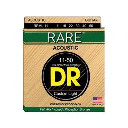 DR Strings RPML-11 Rare - Juego de cuerdas guitarra acústica