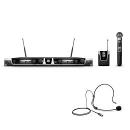 LD Systems U518 HBH 2 - Sistema UHF con micros de diadema y mano