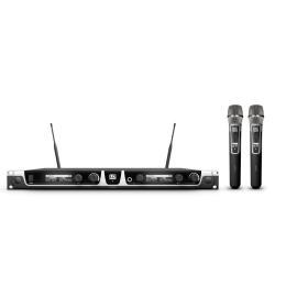 LD Systems U518 HHC 2 - Sistema inalámbrico con micros de mano