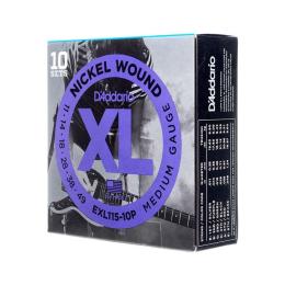 D'Addario EXL115 10-Pack - Pack juegos cuerdas guitarra