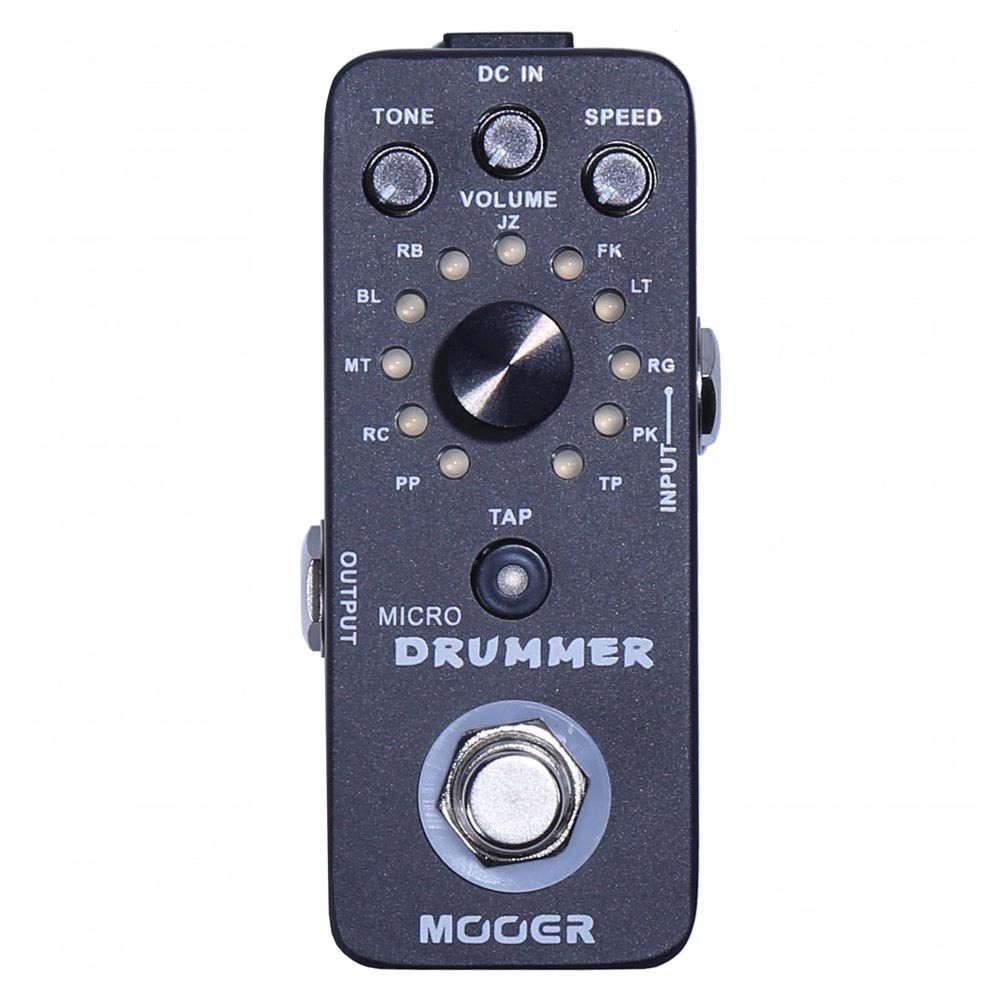 Mooer Micro Drummer - Pedal caja ritmos para guitarra