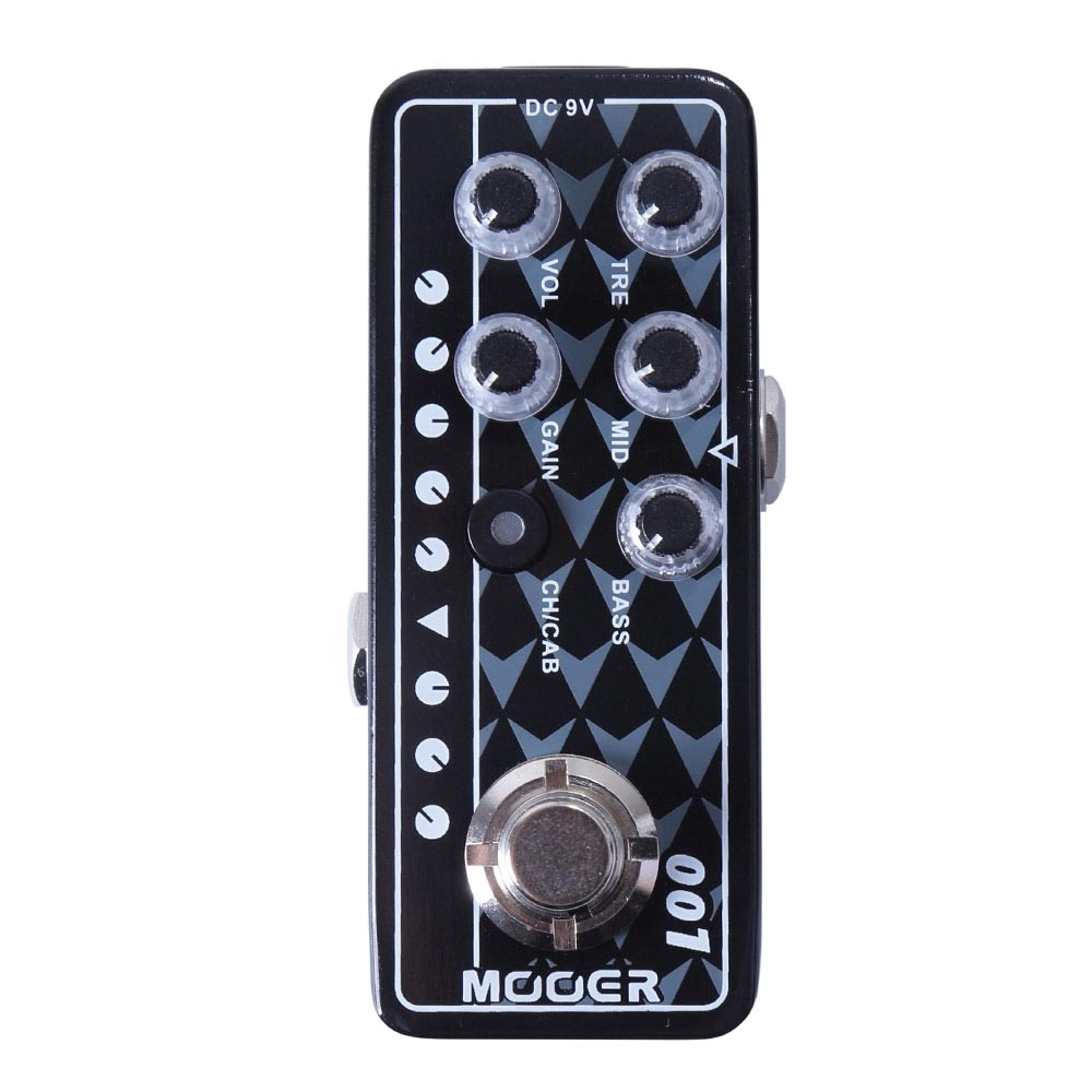Mooer Micro PreAMP 001 Gas Station - Previo guitarra pedal