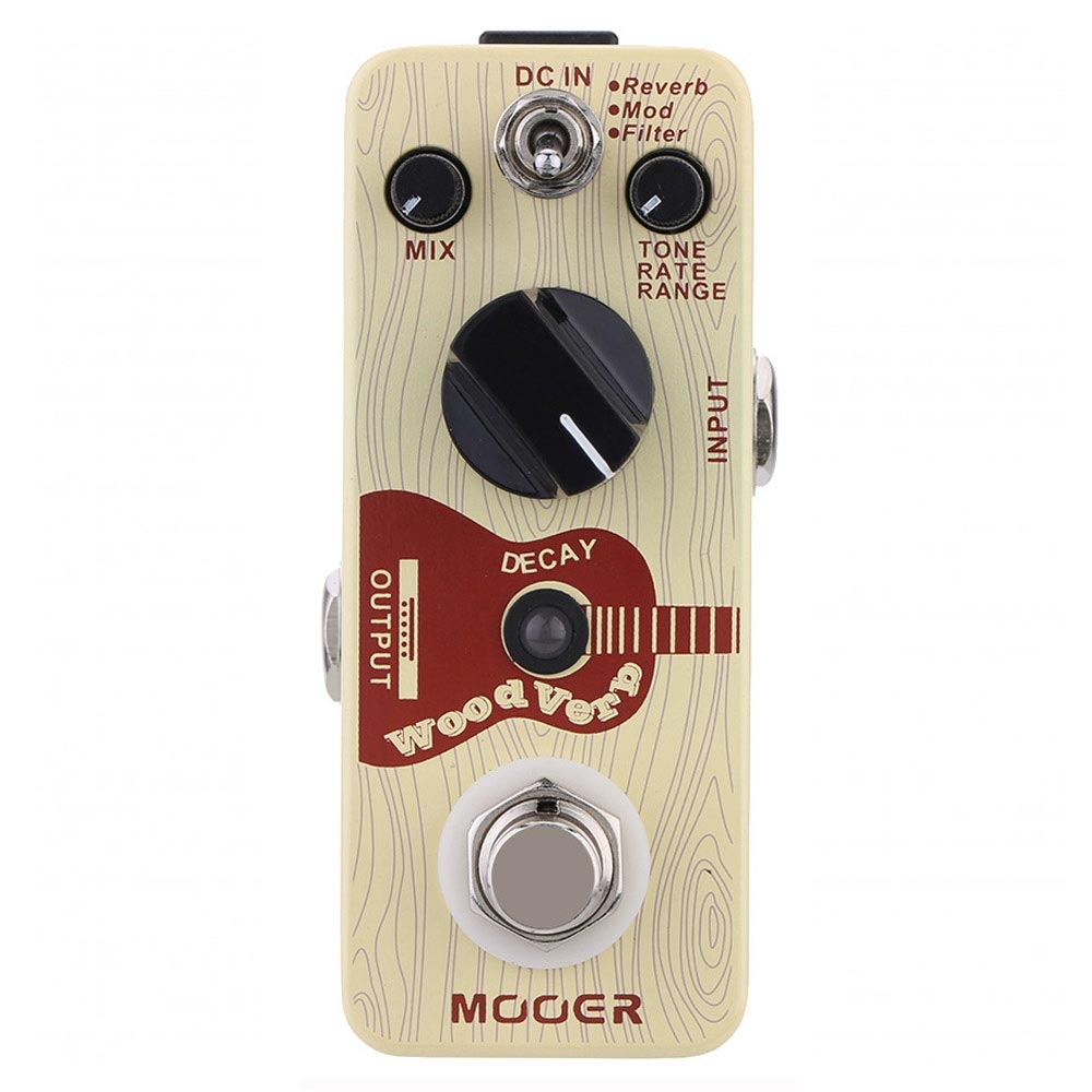 Mooer Woodverb - Pedal reverb guitarra acústica