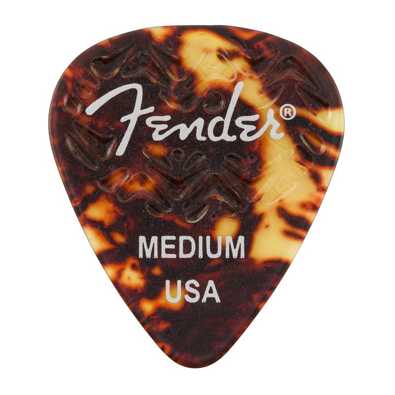 Fender 351 Shape Wavelength Shell Medium - 6 Pack - Púas