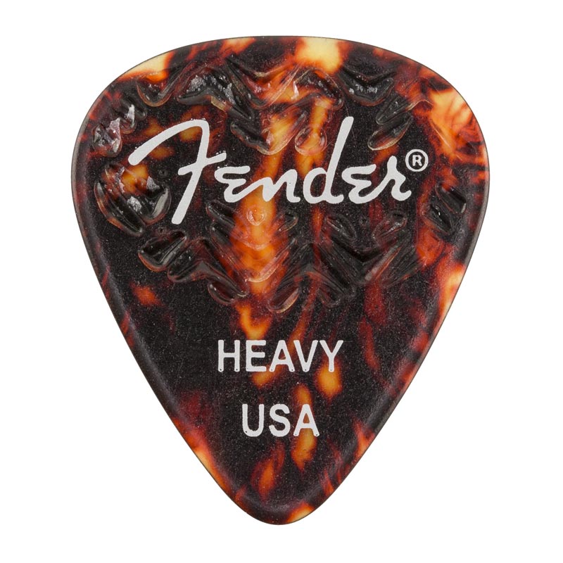 Fender 351 Shape Wavelength Shell Heavy - 6 Pack - Púas