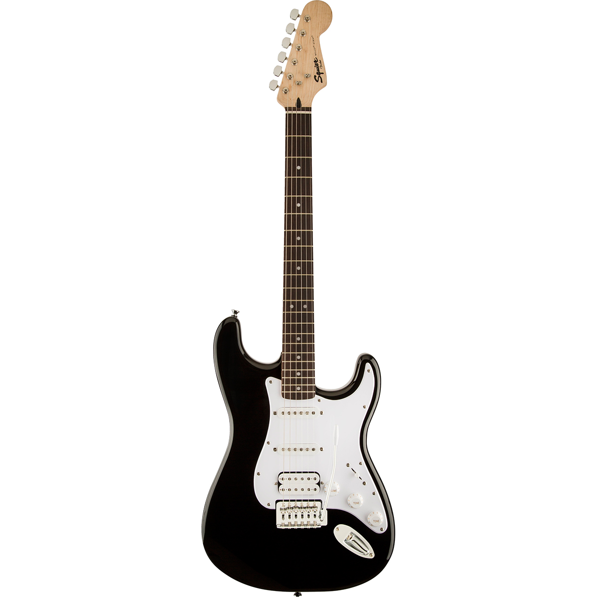 Squier Bullet Stratocaster with Tremolo HSS IL BLK - Guitarra strat
