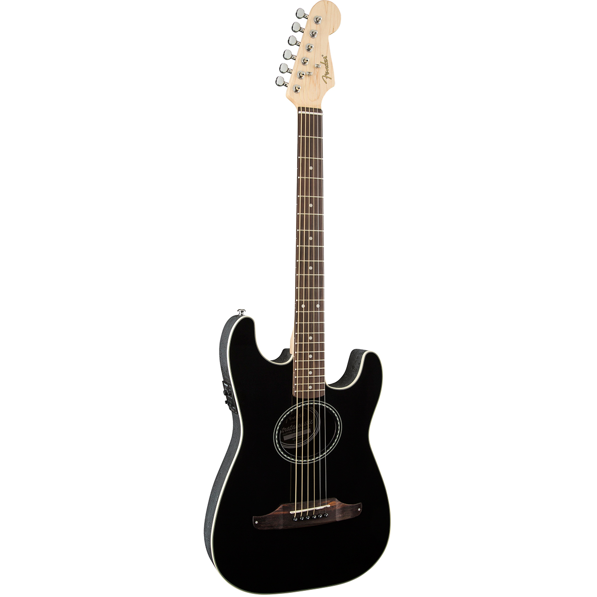 Fender Stratacoustic BLK WN - Guitarra acústica electrificada