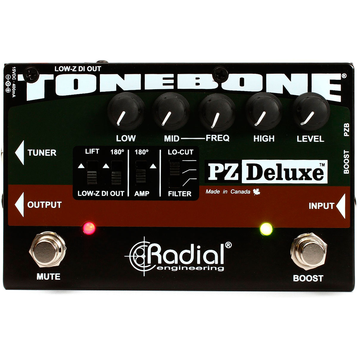 Radial Engineering Tonebone PZ-Deluxe - Caja de inyección y previo
