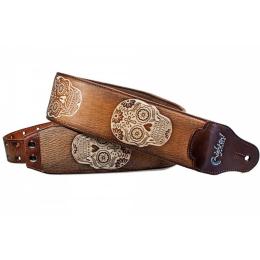 Righton Straps Leathercraft Sugar Woody - Correa artesana guitarra