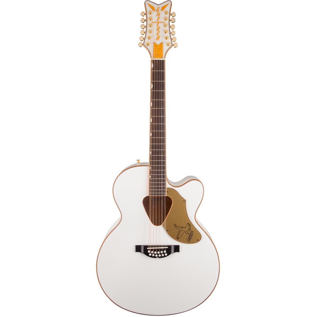 Gretsch G5022CWFE-12 Rancher Falcon Jumbo WHT  - Guitarra