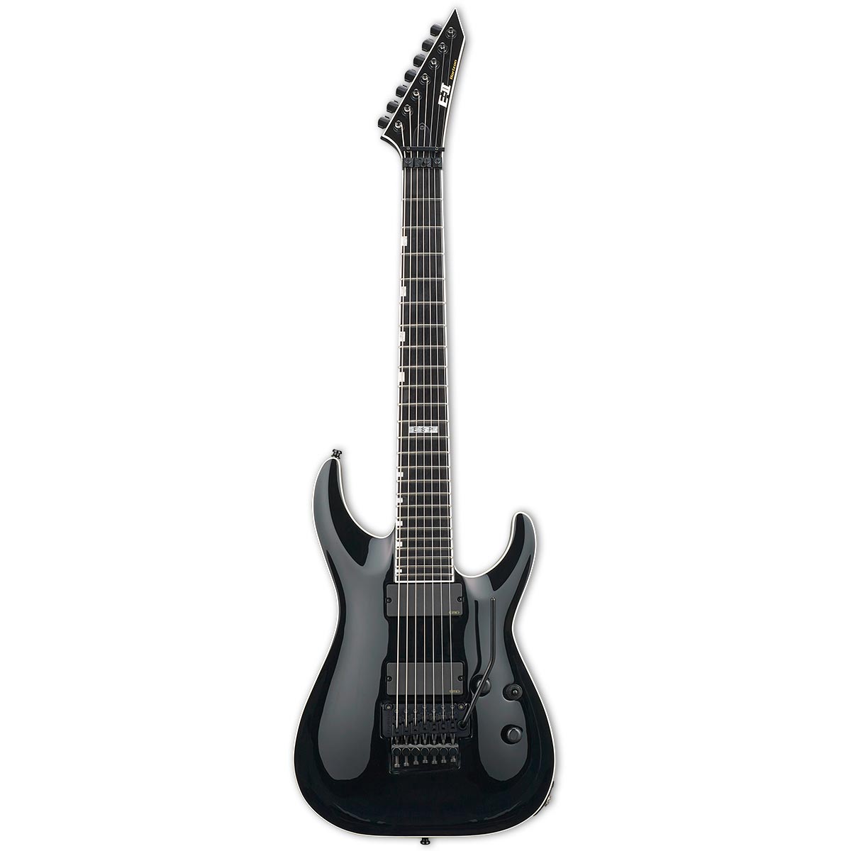 ESP E-II Horizon FR-7 BLK - Guitarra eléctrica 7 cuerdas