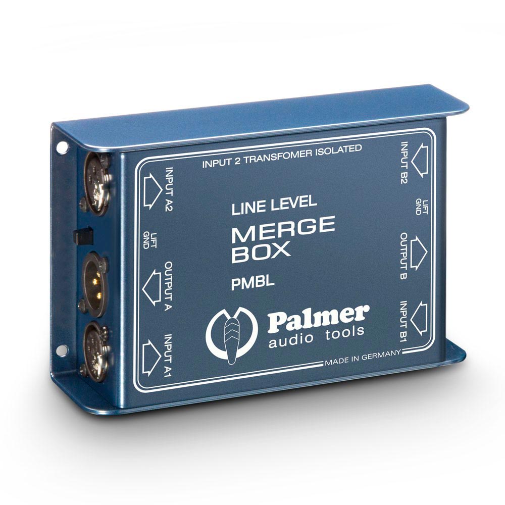 Palmer PMBL Merge Box - Mezclador pasivo 2 canales
