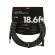 Fender Deluxe Series 5.5m Angled Black Tweed - Cable para guitarra