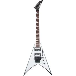 Jackson King V JS32 AM WH w/Black Bevels - Guitarra eléctrica