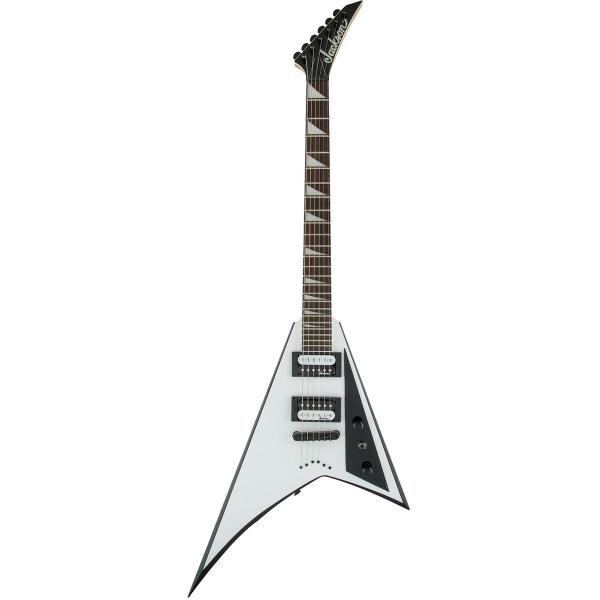Jackson Rhoads JS32T AM WH w/Black Bevels