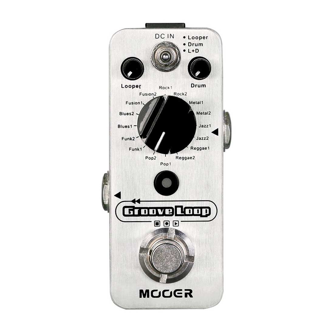 Mooer Groove Loop - Pedal looper caja ritmos