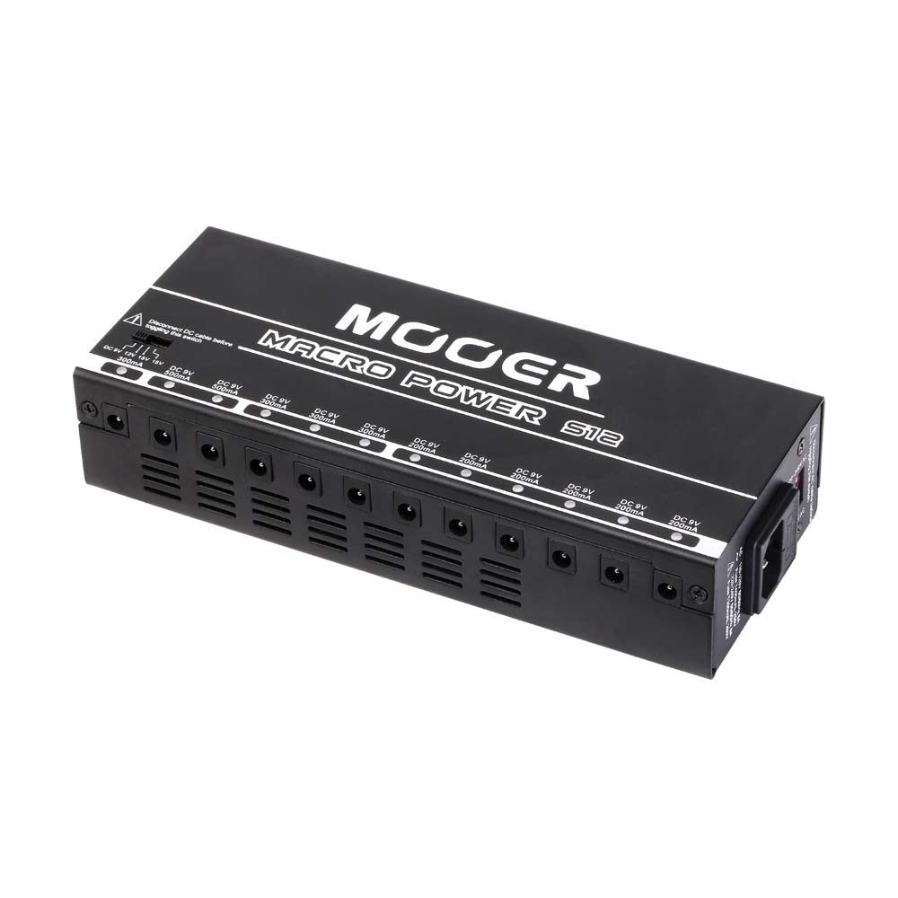 Mooer Macro Power S12 - Fuente alimentación pedales