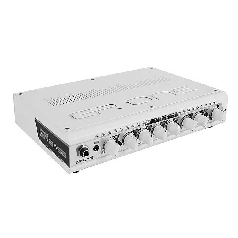 GRBass One 800 White - Cabezal amplificador para bajo
