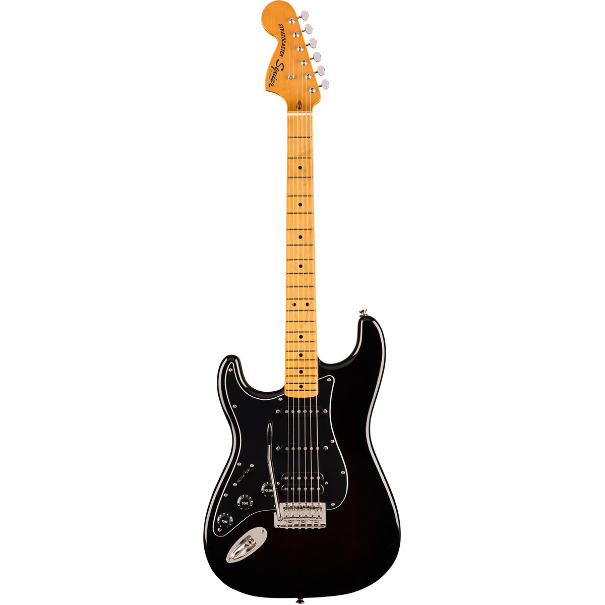 Squier Classic Vibe 70s Stratocaster HSS LH MN BLK - Guitarra zurda