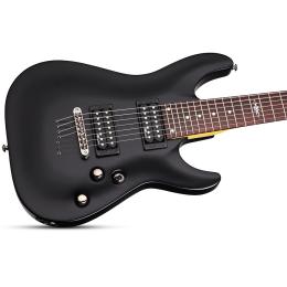 Guitarra eléctrica Schecter SGR C-7 Satin Black MSBK