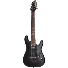 Guitarra eléctrica Schecter SGR C-7 Satin Black MSBK
