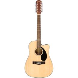 Fender CD-60SCE-12 WN NAT - Guitarra acústica doce cuerdas