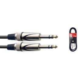 Stagg SAC3PS DL - Cable jack balanceado TRS