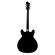 Hagstrom Viking Left Hand Black Gloss - Guitarra eléctrica semicaja