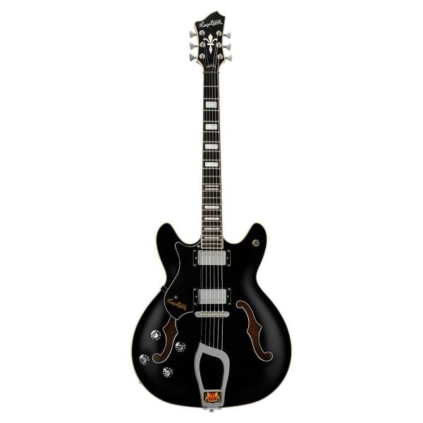 Hagstrom Viking Left Hand Black Gloss