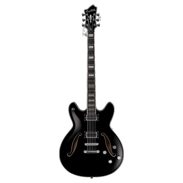 Hagstrom Viking Baritone Deluxe Black Gloss