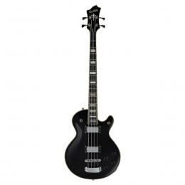 Hagstrom Swede Bass Black Gloss - Bajo single cutaway