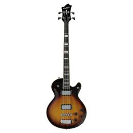Hagstrom Swede Bass Tobacco Sunburst - Bajo single cutaway