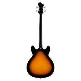 Hagstrom Viking Bass Left Hand Tobacco Sunburst - Bajo eléctrico zurdo